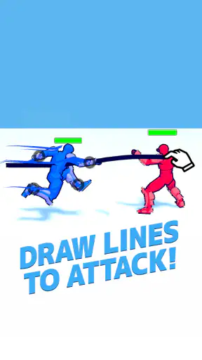 Draw Action: フリースタイルバトル screenshot