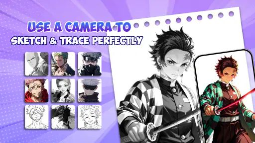 Draw Anime - AR Drawing Sketch screenshot