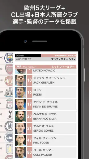 EGサッカー名鑑2026 screenshot
