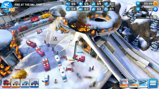 EMERGENCY HQ: 消防士のゲーム screenshot