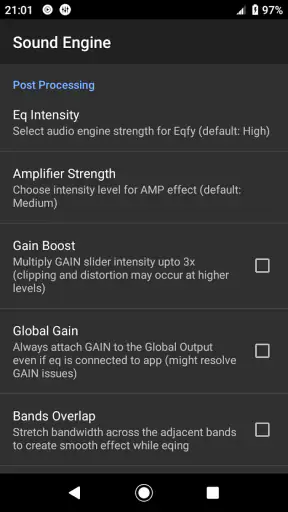Eqfy Equalizer for Spotify screenshot