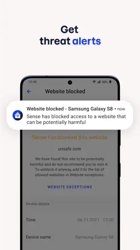 F-Secure Sense screenshot
