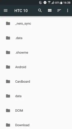 Files screenshot