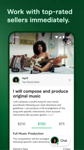 Fiverr - Freelance Service screenshot