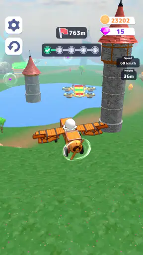 Fly Challenge: 飛 行 機 シミュレーション screenshot