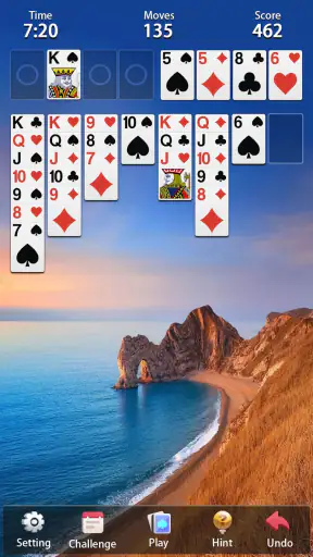 FreeCell Solitaire - Card Pro screenshot
