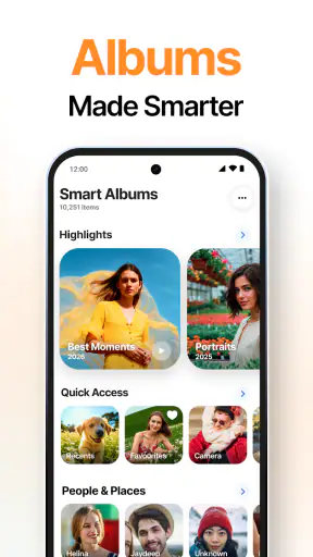 Gallery- iOS Photo Album Vault screenshot