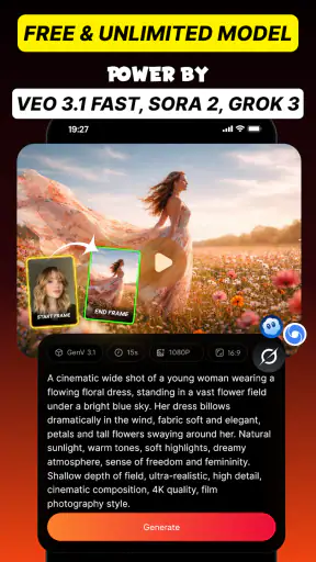 GenV - AI Video Generator screenshot