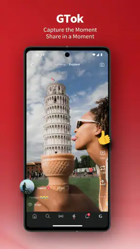 GETTR screenshot