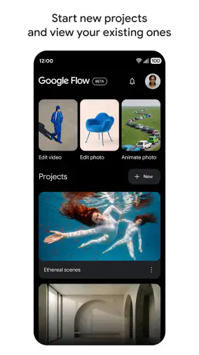 Google Flow screenshot