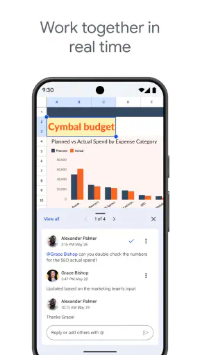 Google スプレッドシート screenshot
