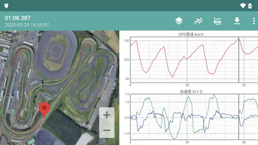 GPS Laps screenshot
