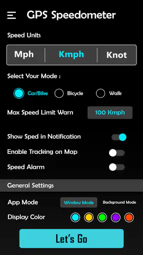 GPS スピードメーター HUD オドメーター screenshot