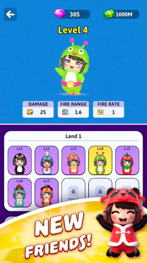 Gugu Gaga Penguin: Merge & Run screenshot