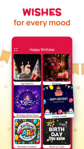 Happy Birthday Card Wishes screenshot