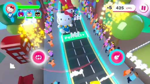 HELLO KITTY ハピネスパレード screenshot