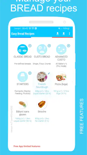 HOME Bread Recipe screenshot