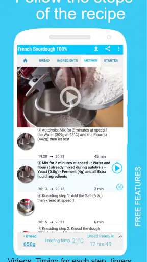 HOME Bread Recipe screenshot