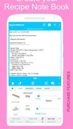 HOME Bread Recipe screenshot