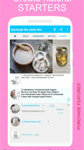 HOME Bread Recipe screenshot