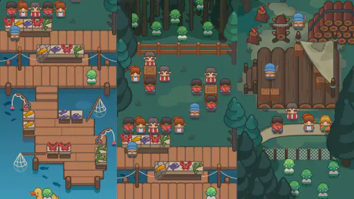 Idle Outpost: 経営シミュレーション screenshot