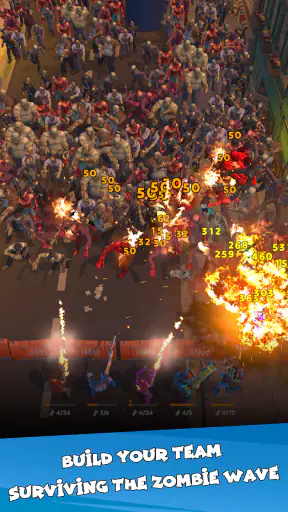 Idle Zombie Wave: ゾンビTD screenshot