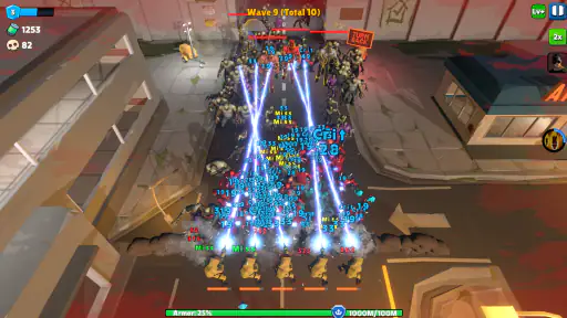 Idle Zombie Wave: ゾンビTD screenshot