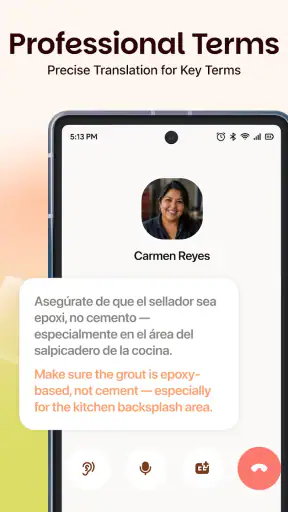 Intent – The Chat translator screenshot