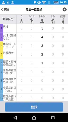 J-SPEED+ 災害時診療概況報告システム screenshot