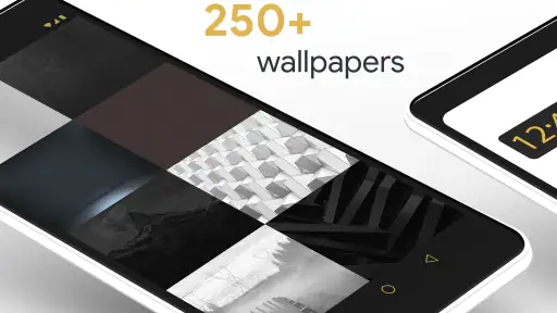 Lines Gold Pro - Icon Pack screenshot