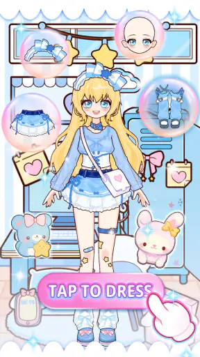 Star Doll: メイクゲーム & 着せ 替え ゲーム screenshot