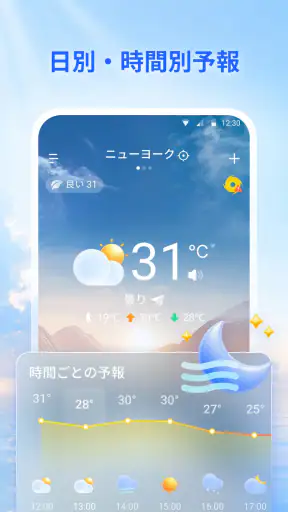 Live Weather：予報とレーダー screenshot