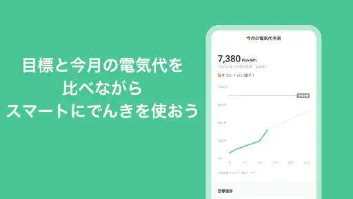 Looopでんき screenshot
