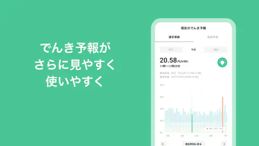 Looopでんき screenshot