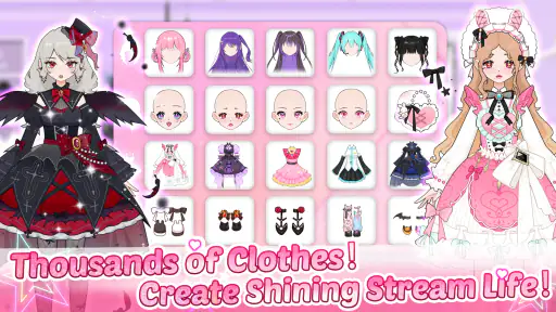 Love Idol: 可愛い女の子の着せ替えメイクゲーム screenshot