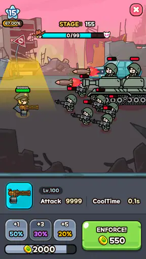 Lucky Heroes! : Defense Game screenshot