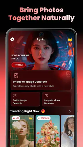Lynix: AI Photo & Video Maker screenshot