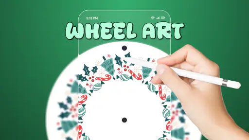 Magic Wheel - Spin Art Drawing screenshot