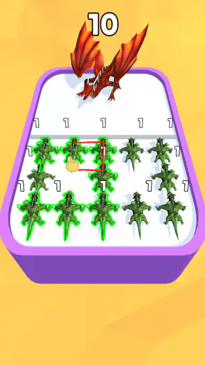 Merge Master - 恐竜ゲーム screenshot