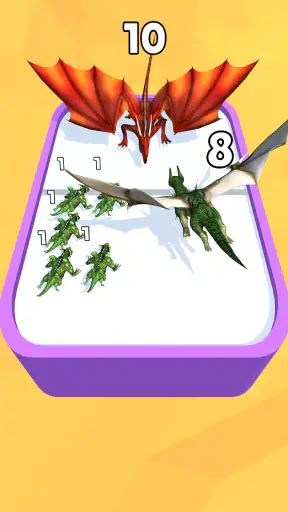 Merge Master - 恐竜ゲーム screenshot