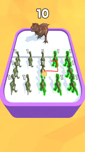 Merge Master - 恐竜ゲーム screenshot