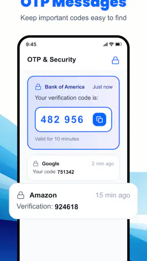 Messages: SMS, Messenger, Home screenshot