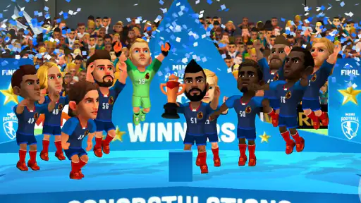 Mini Football - ミニフットボール screenshot