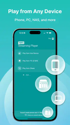 Nero Streaming Player Pro screenshot