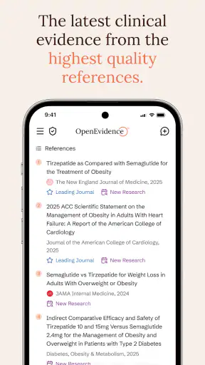 OpenEvidence screenshot