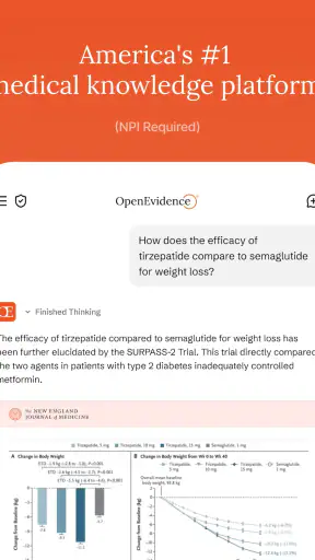 OpenEvidence screenshot