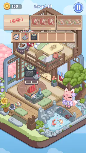 Packingdom - のんびりパッキング screenshot