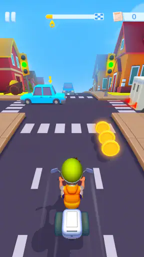 [Paper Boy Race] ランニングゲーム screenshot