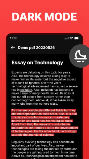PDF reader - Image to PDF screenshot