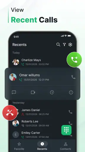 Phone Dialer - Contacts & Home screenshot